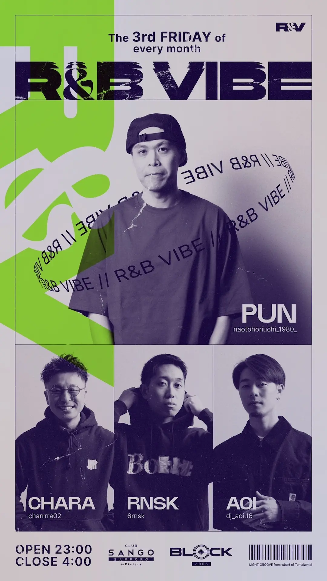 第3週金曜：R&B VIBE